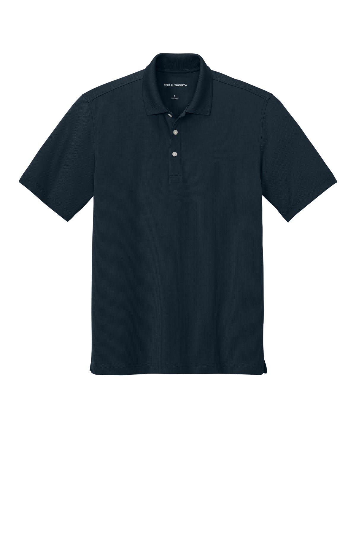 Port Authority Dry Zone Stain-Release Grid Polo K845 Night Navy