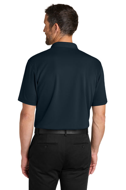 Port Authority Dry Zone Stain-Release Grid Polo K845 Night Navy