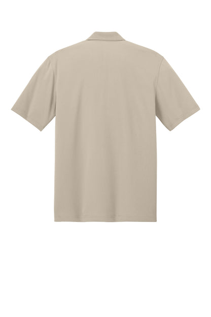 Port Authority Dry Zone Stain-Release Grid Polo K845 Sahara