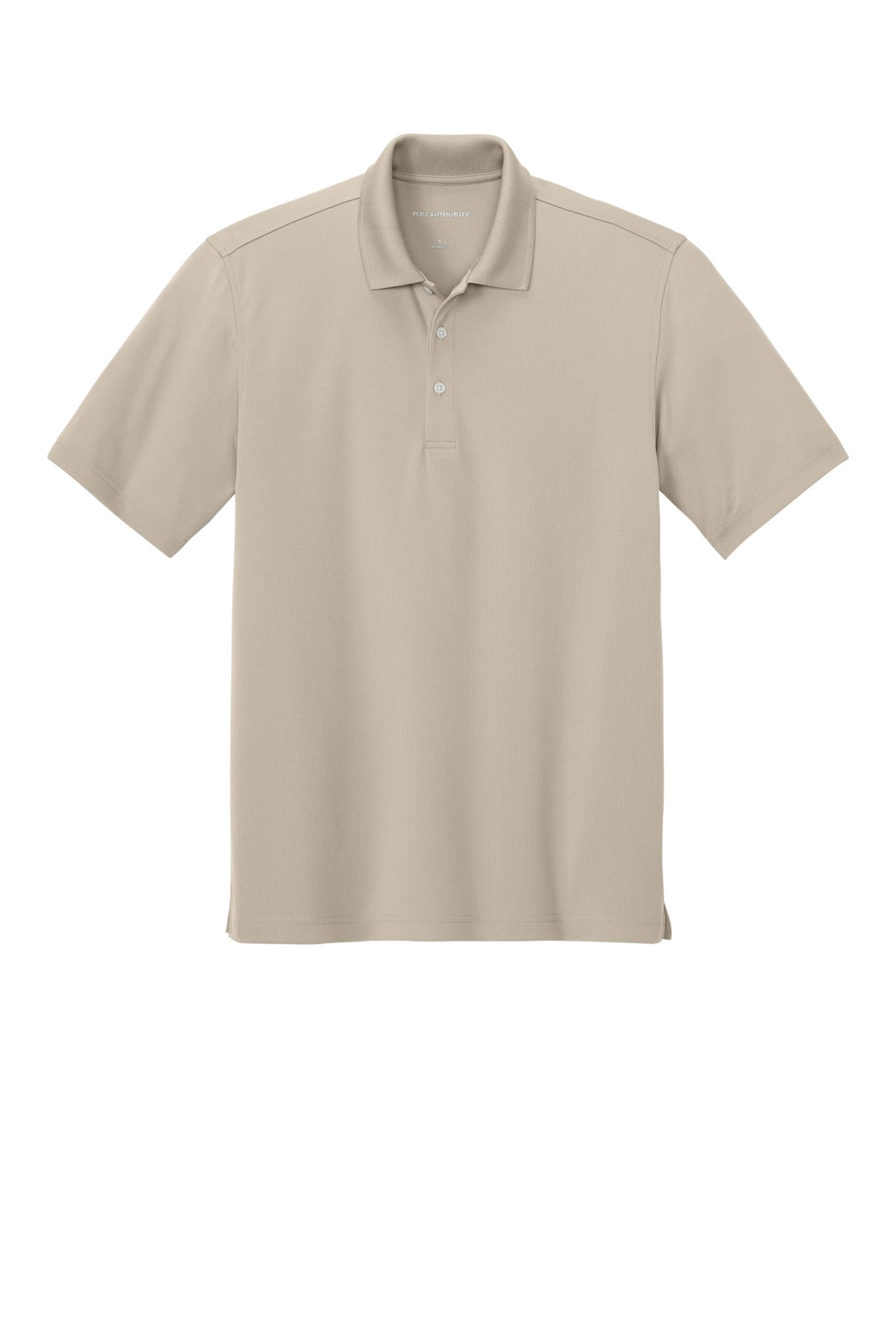 Port Authority Dry Zone Stain-Release Grid Polo K845 Sahara