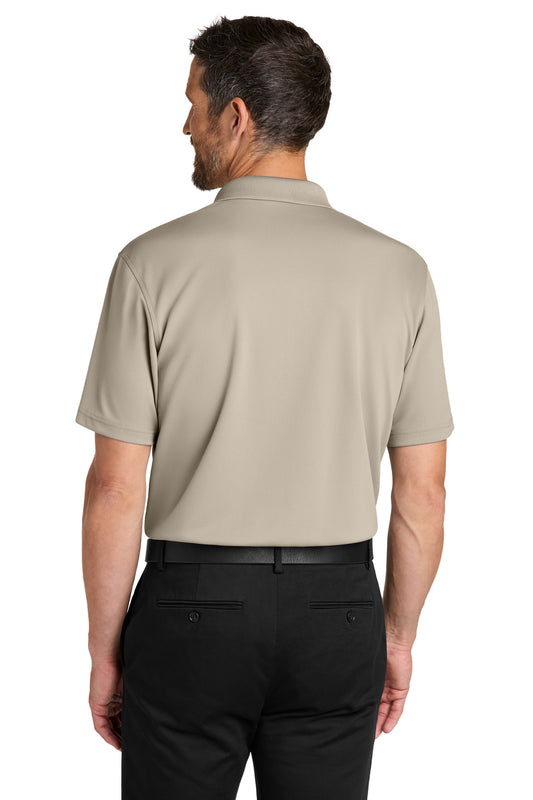 Port Authority Dry Zone Stain-Release Grid Polo K845 Sahara