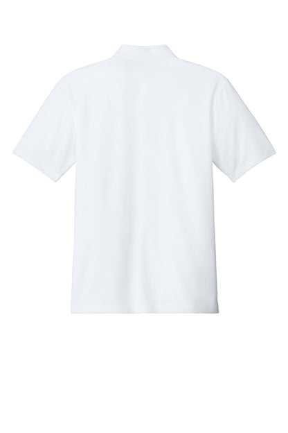 Port Authority Dry Zone Stain-Release Grid Polo K845 White
