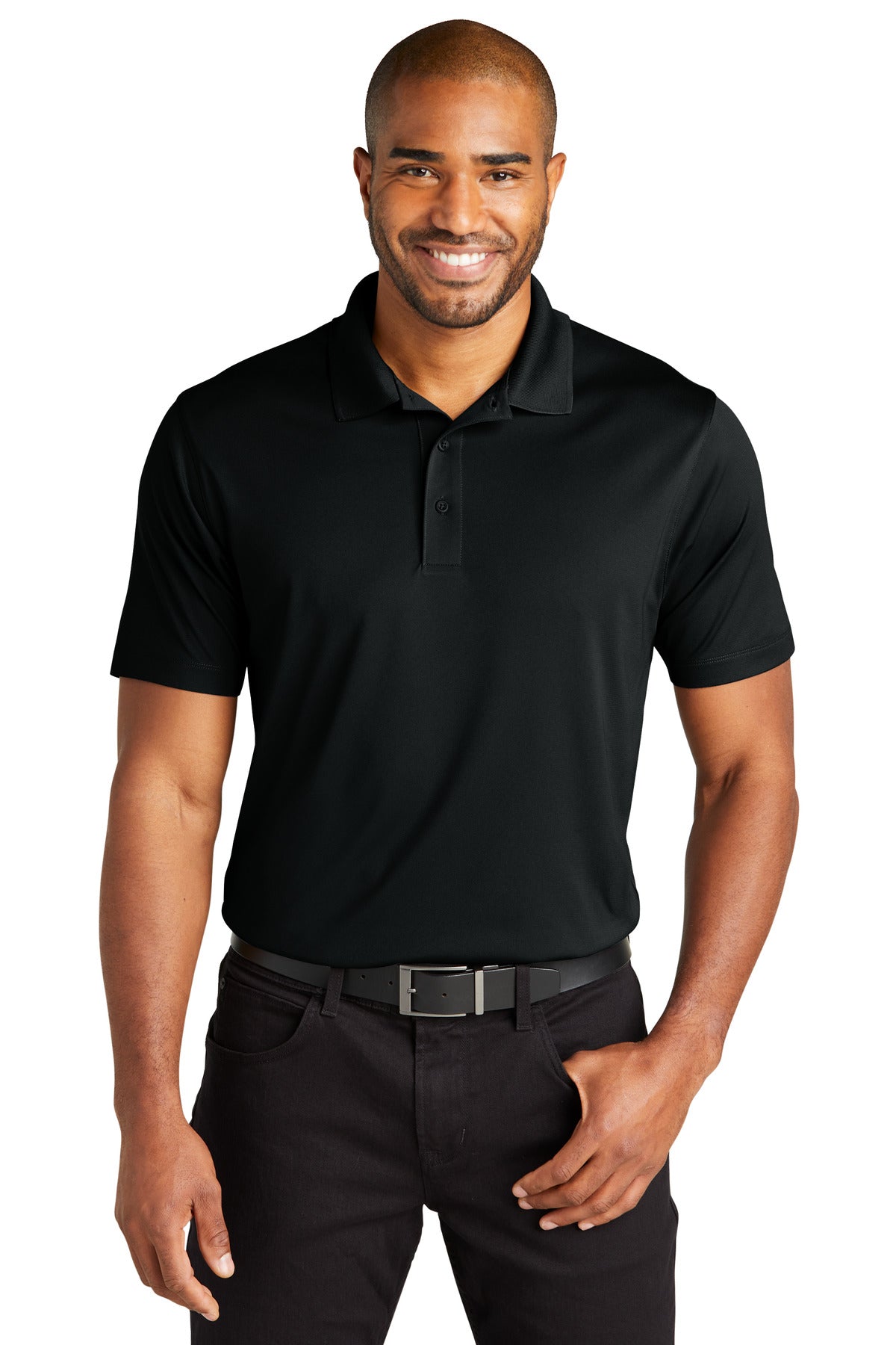 Port Authority C-FREE Performance Polo K863 Deep Black