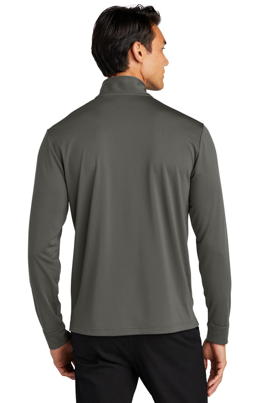 Port Authority C-FREE Snag-Proof 1/4-Zip K865 Grey Steel