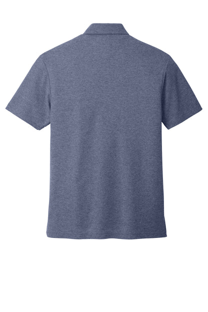 Port Authority C-FREE Cotton Blend Pique Pocket Polo K868 Navy Heather