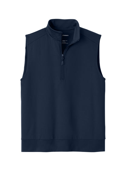 Port Authority C-FREE Double Knit 1/4-Zip Vest K880V True Navy