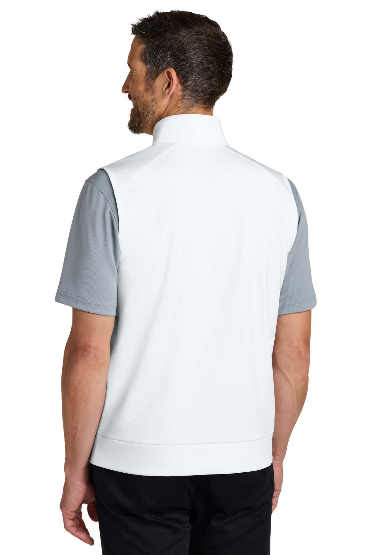 Port Authority C-FREE Double Knit 1/4-Zip Vest K880V White
