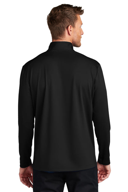 Port Authority C-FREE Double Knit 1/4-Zip K880 Deep Black