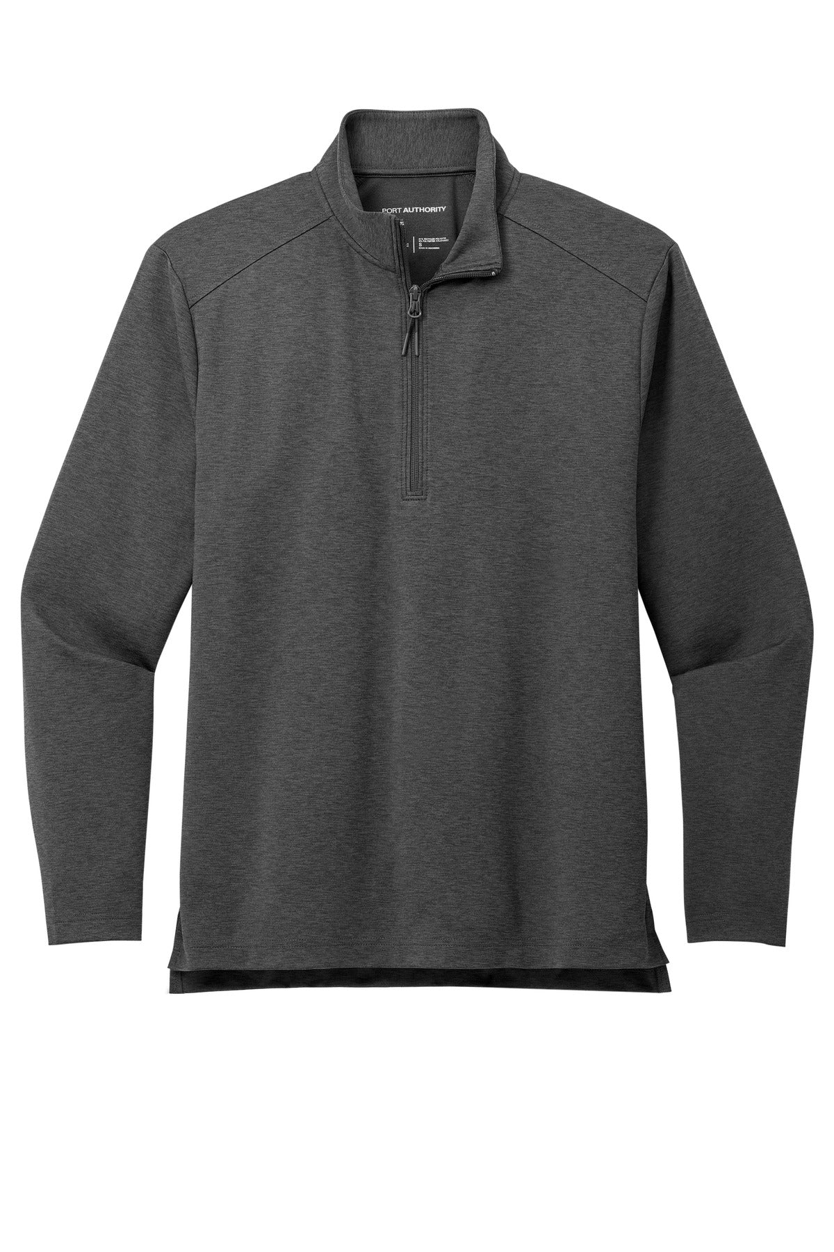 Port Authority C-FREE Double Knit 1/4-Zip K880 Grey Steel Heather