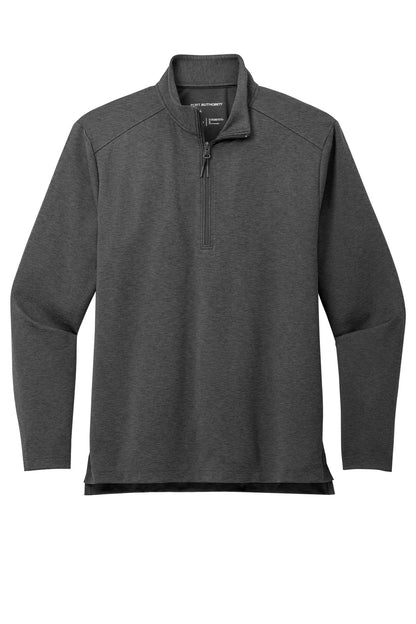 Port Authority C-FREE Double Knit 1/4-Zip K880 Grey Steel Heather