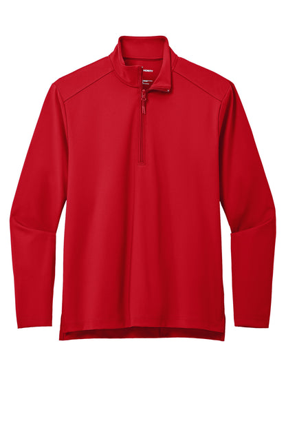 Port Authority C-FREE Double Knit 1/4-Zip K880 Rich Red