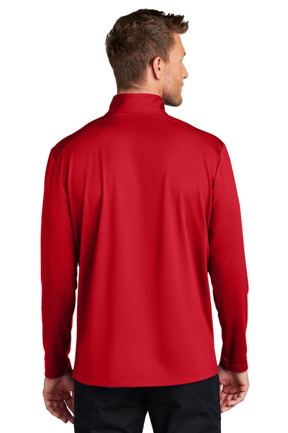 Port Authority C-FREE Double Knit 1/4-Zip K880 Rich Red