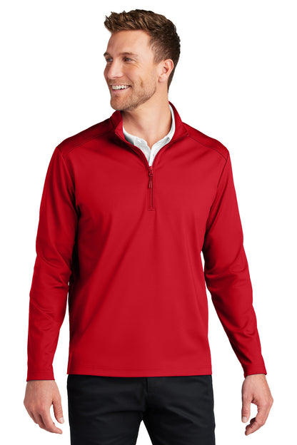 Port Authority C-FREE Double Knit 1/4-Zip K880 Rich Red