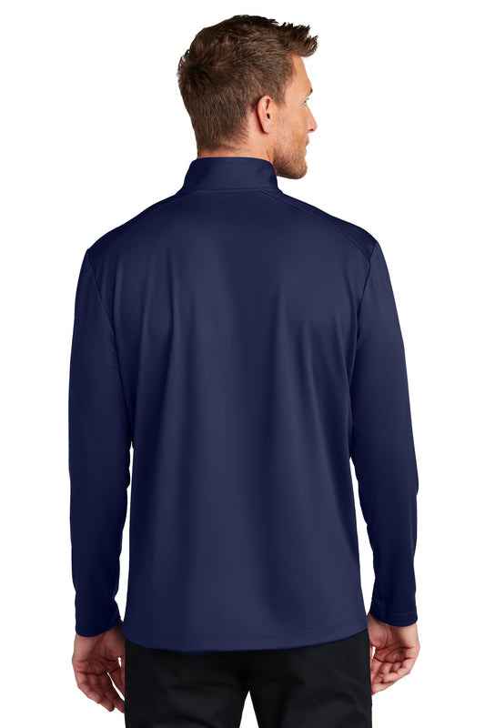 Port Authority C-FREE Double Knit 1/4-Zip K880 True Navy