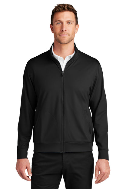 Port Authority C-FREE Double Knit Full-Zip K881 Deep Black