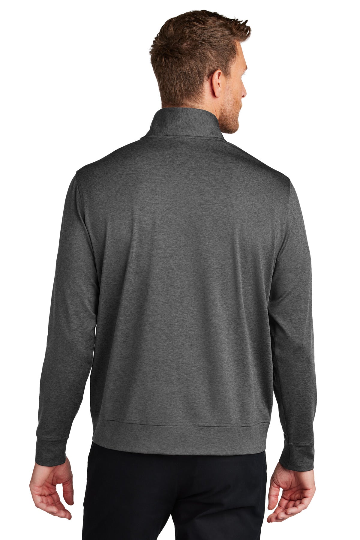 Port Authority C-FREE Double Knit Full-Zip K881 Grey Steel Heather