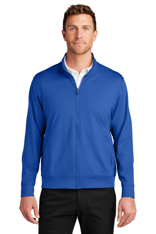 Port Authority C-FREE Double Knit Full-Zip K881 True Royal