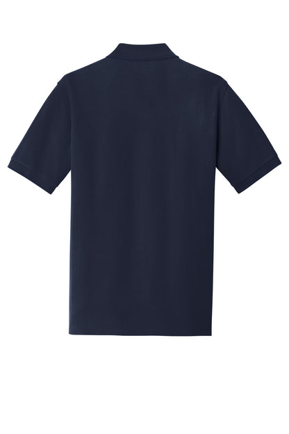 Port & Company Combed Ring Spun Pique Polo. KP1500 Deep Navy