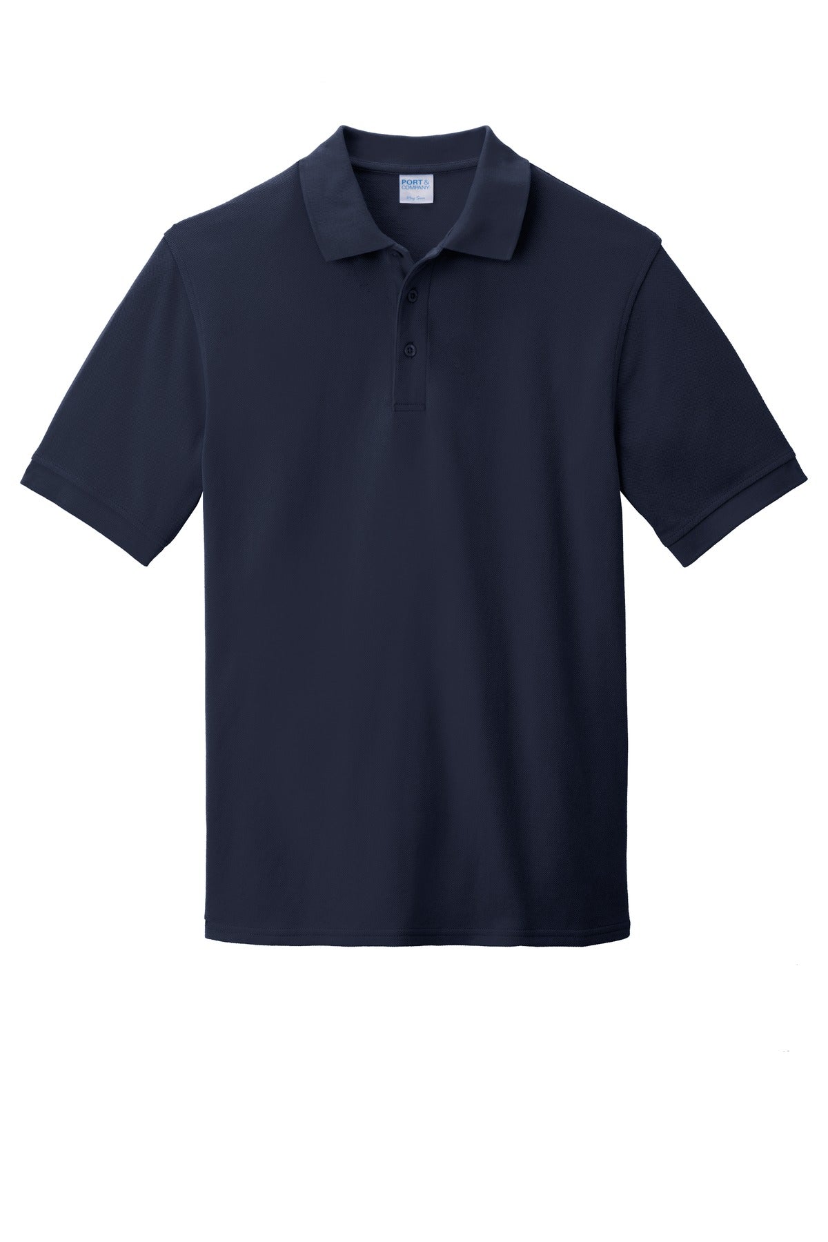 Port & Company Combed Ring Spun Pique Polo. KP1500 Deep Navy