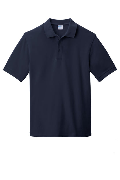 Port & Company Combed Ring Spun Pique Polo. KP1500 Deep Navy