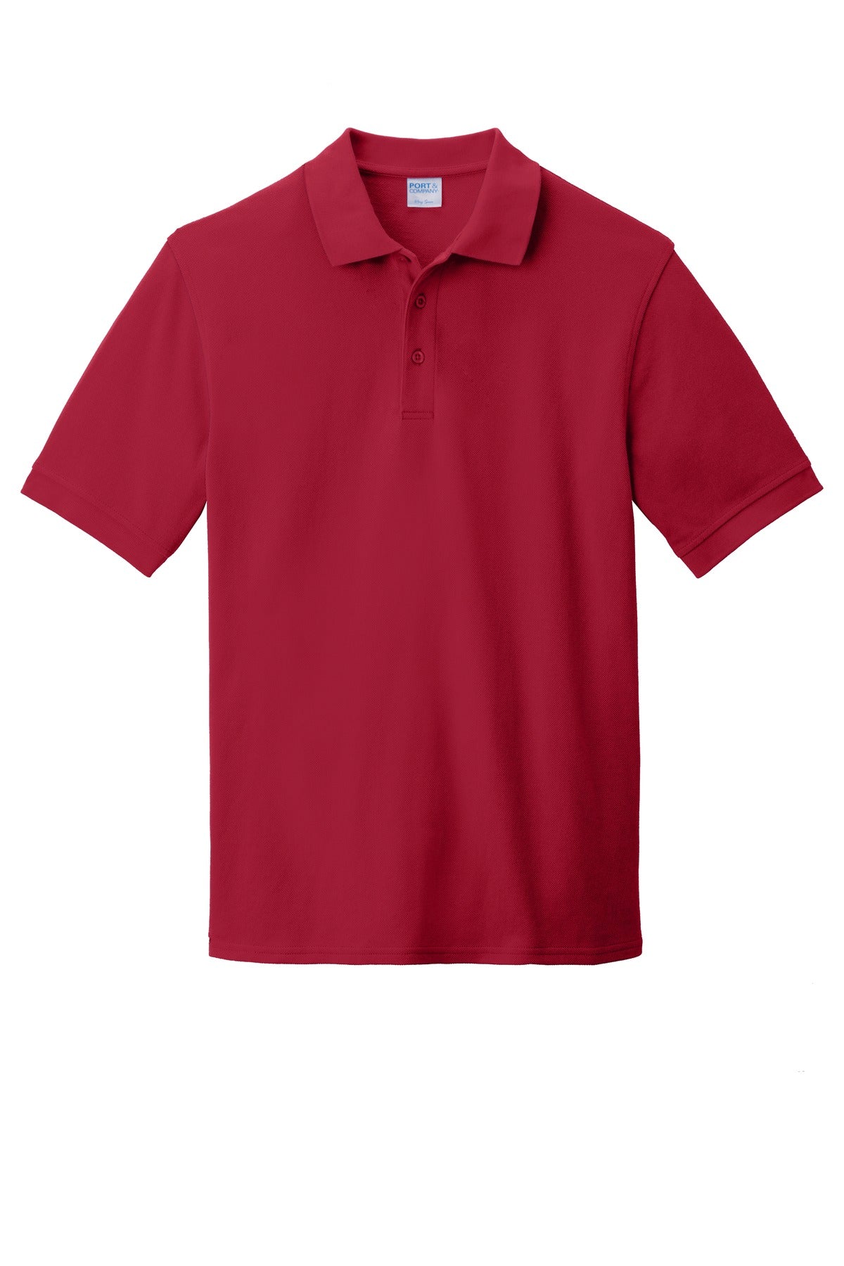 Port & Company Combed Ring Spun Pique Polo. KP1500 Red