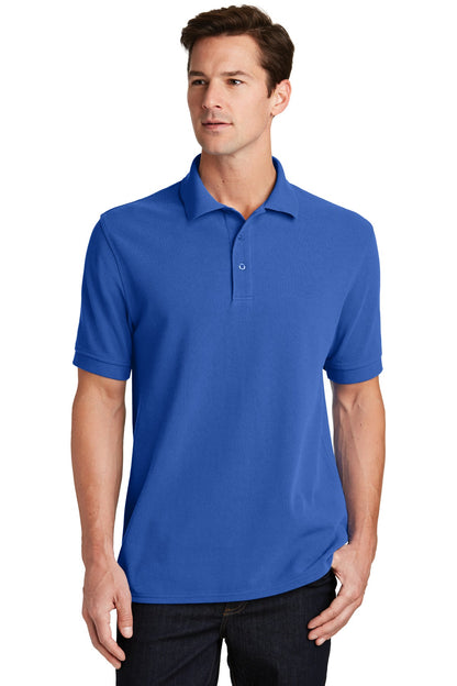 Port & Company Combed Ring Spun Pique Polo. KP1500 Royal