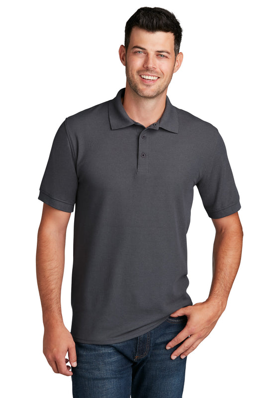 Port & Company Core Blend Pique Polo. KP155 Charcoal