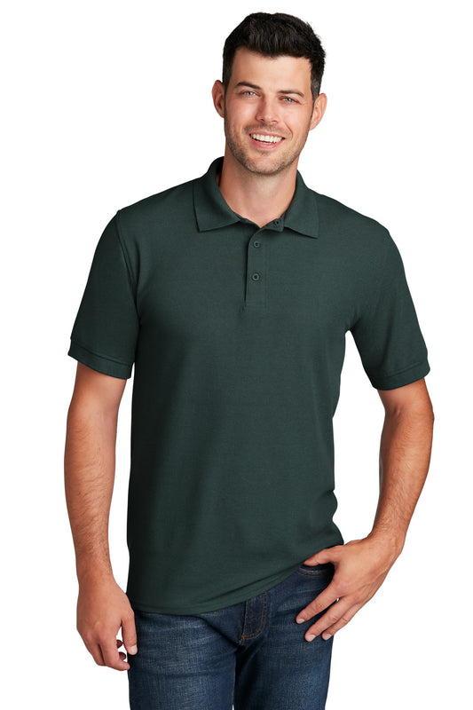 Port & Company Core Blend Pique Polo. KP155 Dark Green