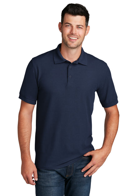 Port & Company Core Blend Pique Polo. KP155 Deep Navy