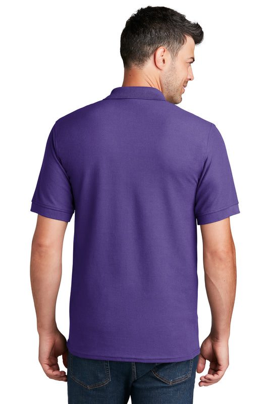 Port & Company Core Blend Pique Polo. KP155 Purple