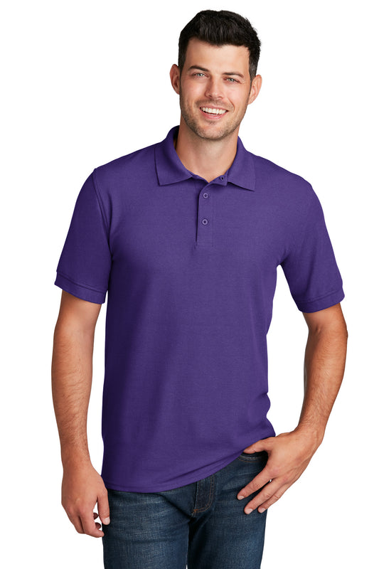 Port & Company Core Blend Pique Polo. KP155 Purple