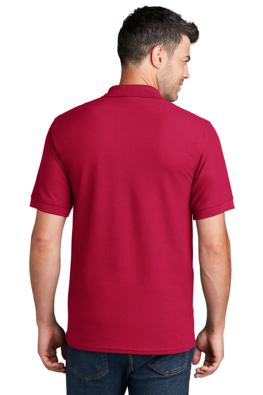 Port & Company Core Blend Pique Polo. KP155 Red