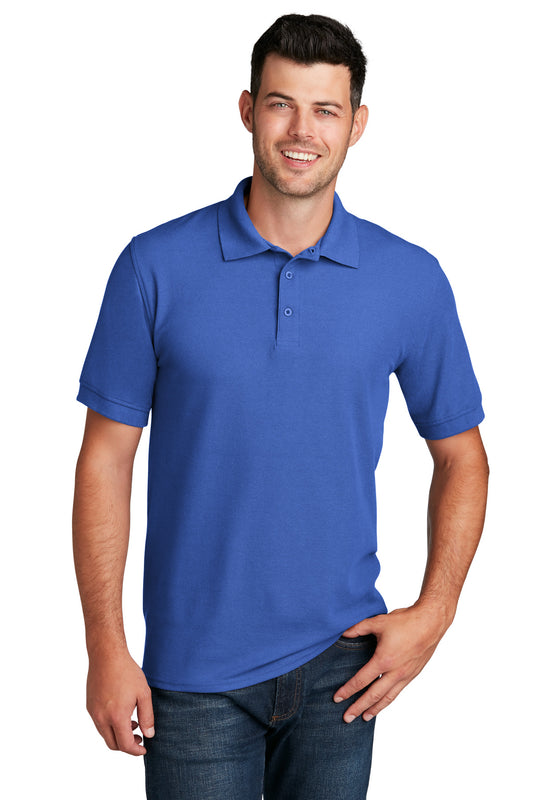 Port & Company Core Blend Pique Polo. KP155 Royal