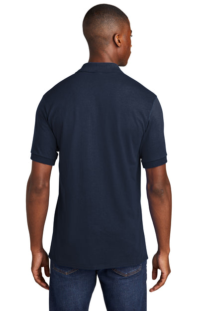 Port & Company Core Blend Jersey Knit Pocket Polo. KP55P Deep Navy
