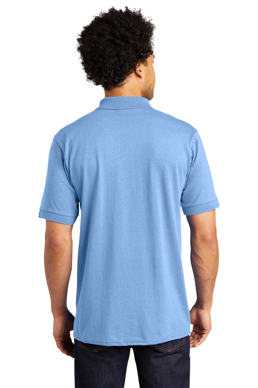Port & Company Tall Core Blend Jersey Knit Polo. KP55T Light Blue Tall