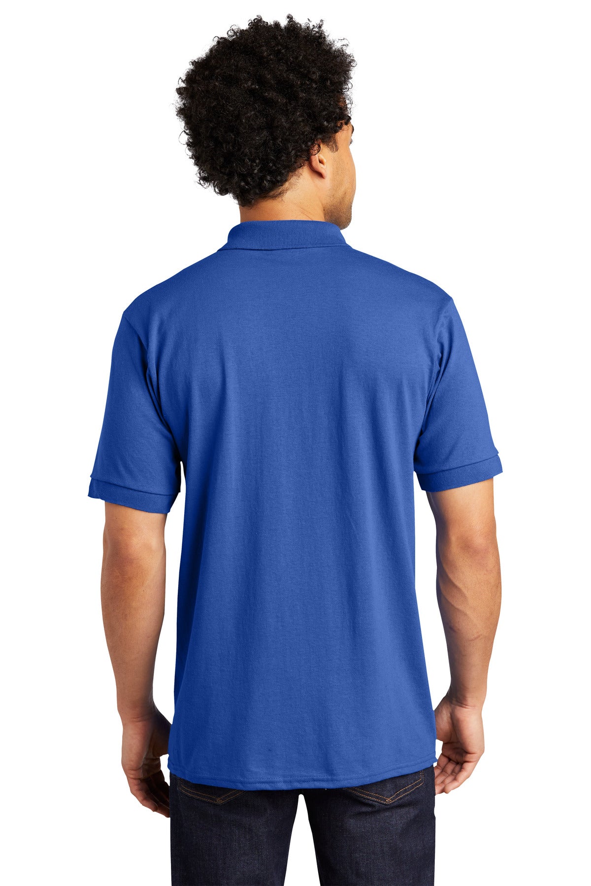 Port & Company Tall Core Blend Jersey Knit Polo. KP55T Royal Tall