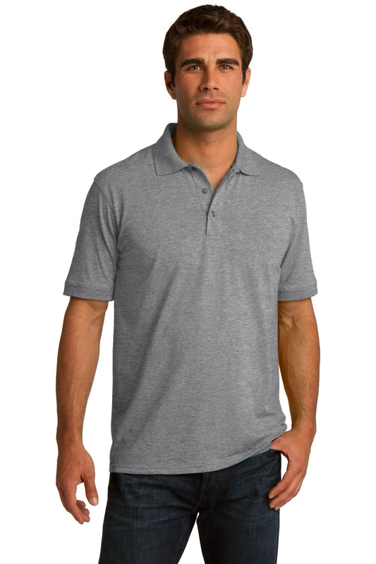 Port & Company Tall Core Blend Jersey Knit Polo. KP55T Athletic Heather Tall
