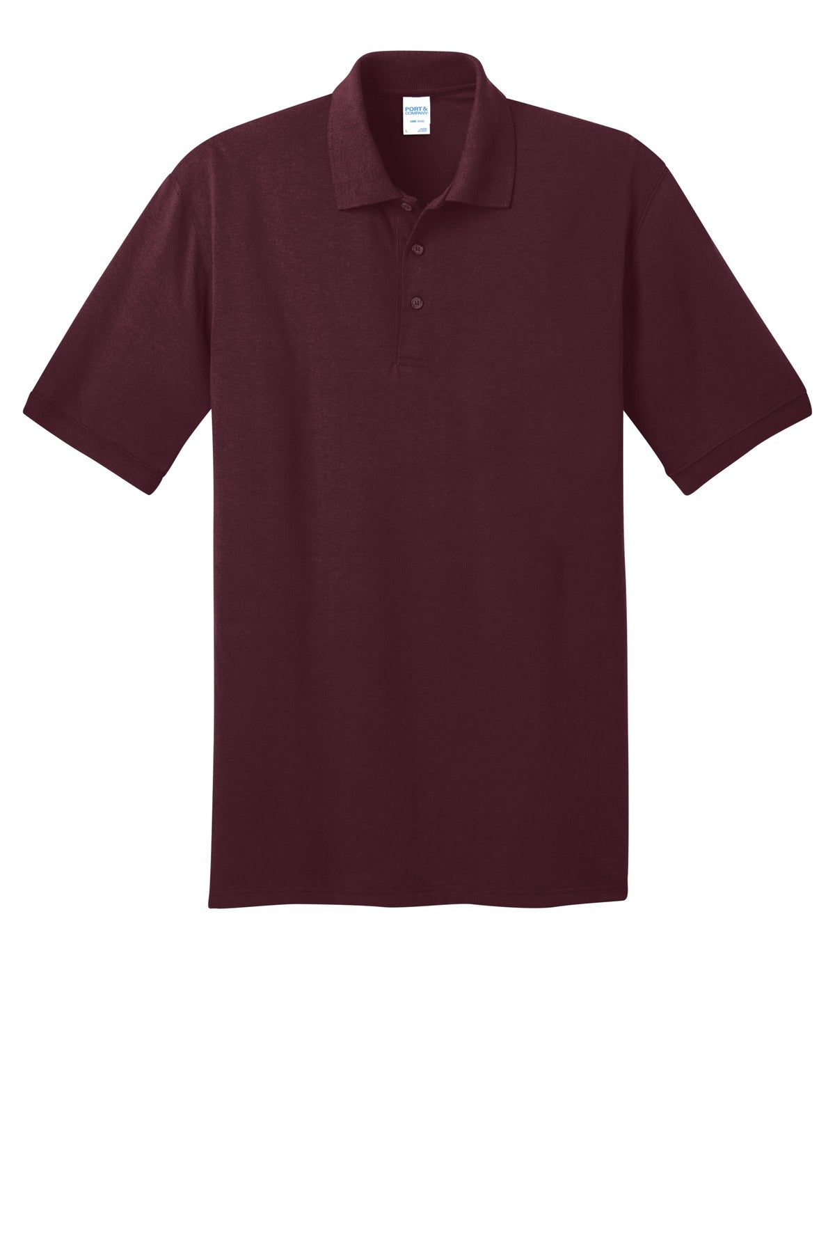 Port & Company Core Blend Jersey Knit Polo. KP55 Athletic Maroon