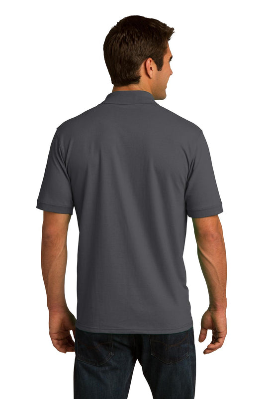 Port & Company Core Blend Jersey Knit Polo. KP55 Charcoal