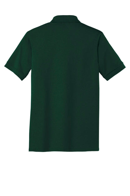 Port & Company Core Blend Jersey Knit Polo. KP55 Dark Green