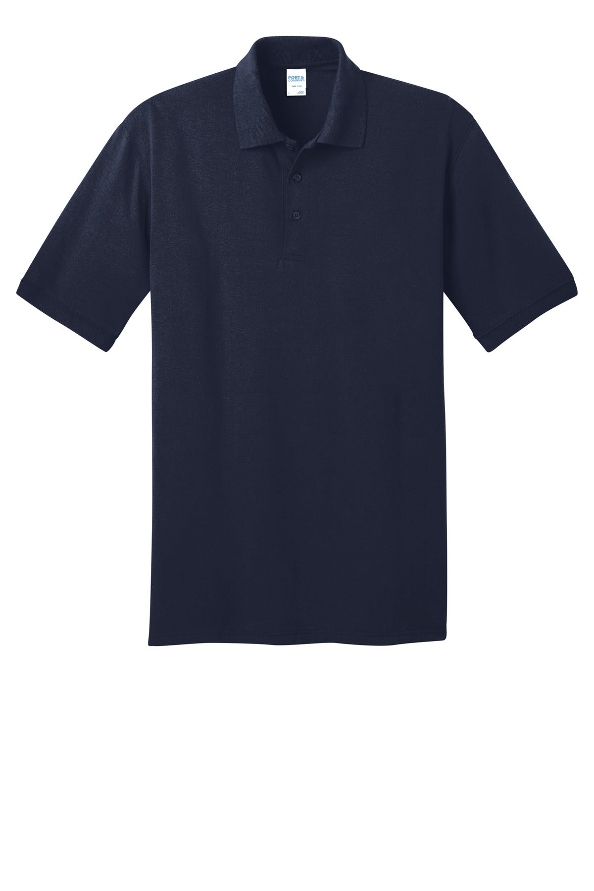 Port & Company Core Blend Jersey Knit Polo. KP55 Deep Navy