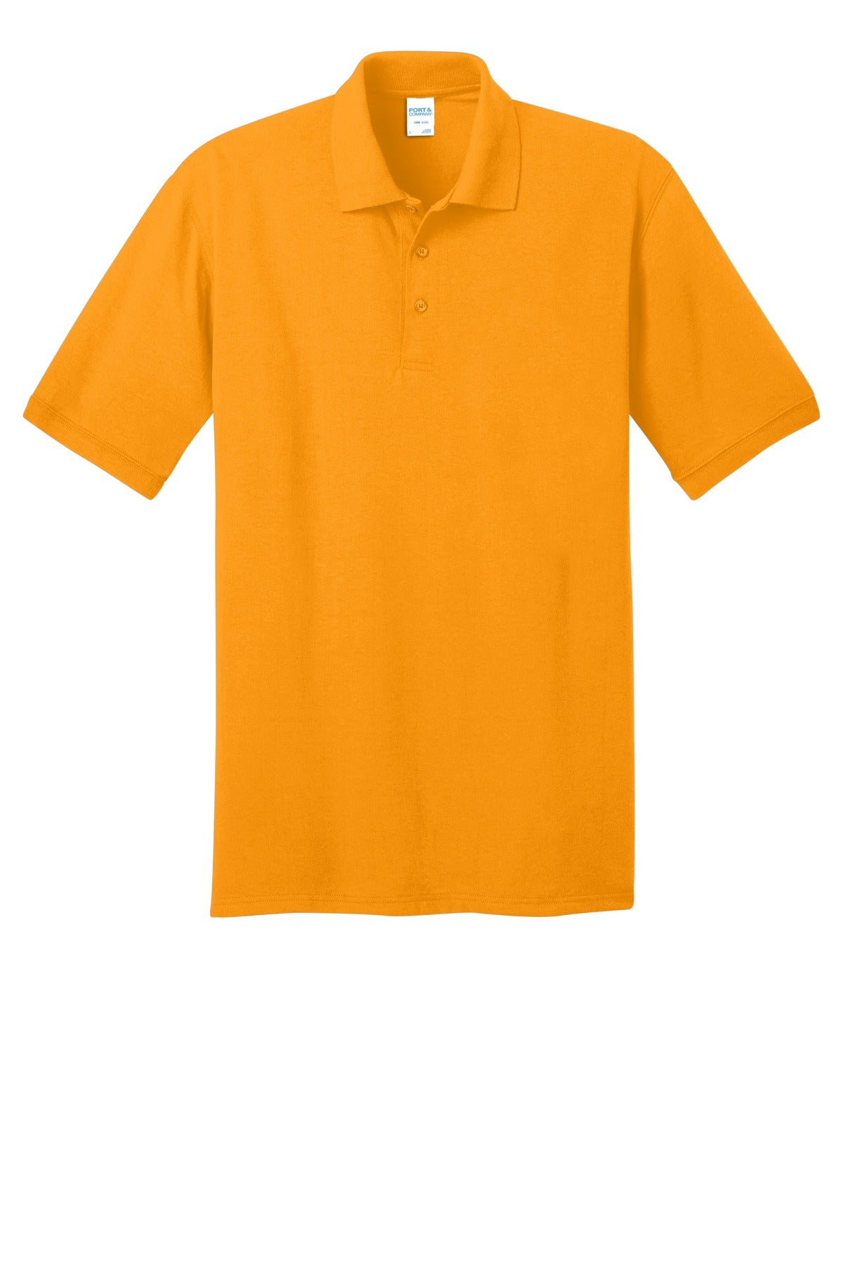 Port & Company Core Blend Jersey Knit Polo. KP55 Gold