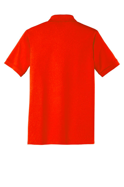 Port & Company Core Blend Jersey Knit Polo. KP55 Orange