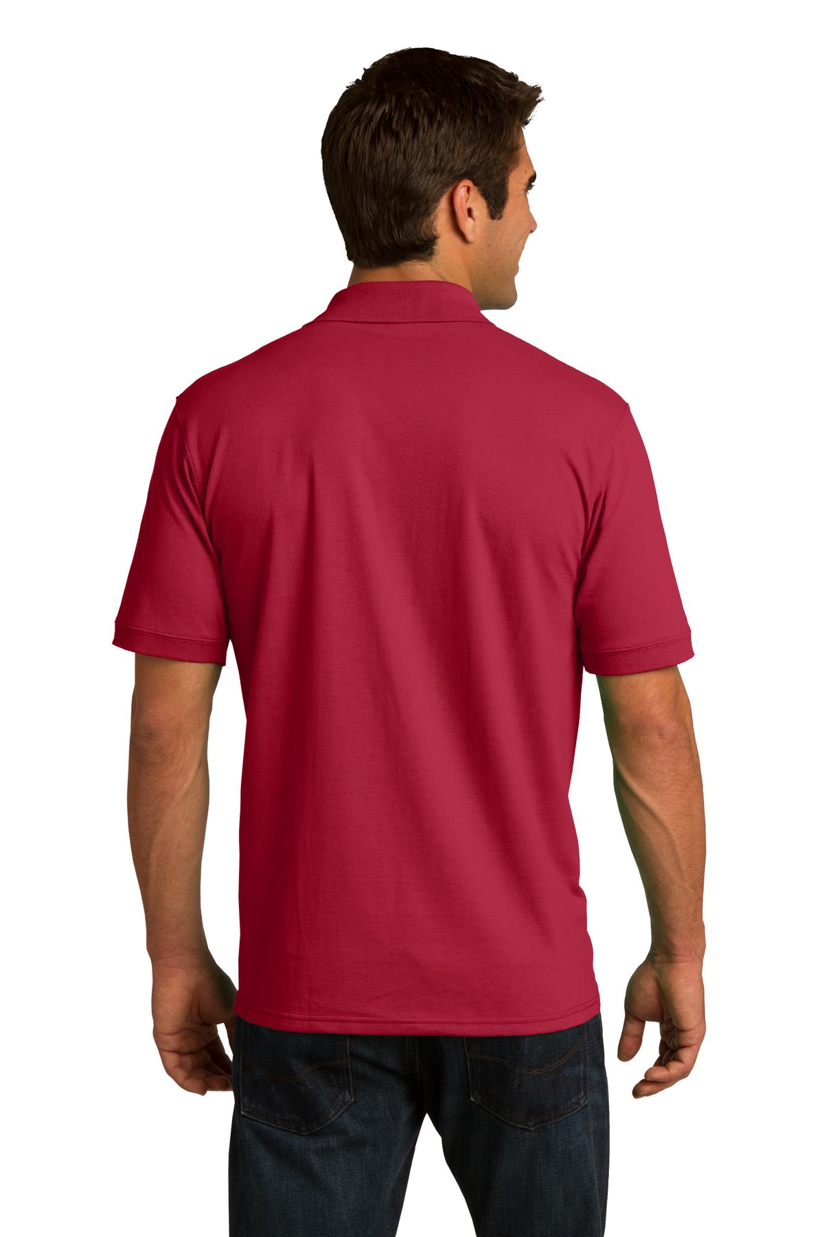 Port & Company Tall Core Blend Jersey Knit Polo. KP55T Red Tall