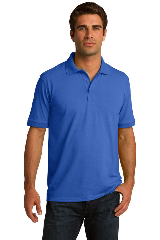 Port & Company Core Blend Jersey Knit Polo. KP55 Royal