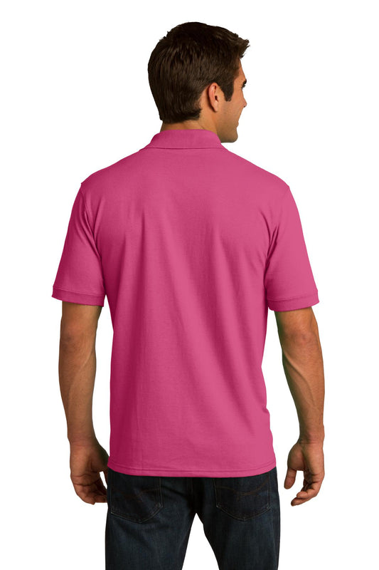 Port & Company Core Blend Jersey Knit Polo. KP55 Sangria