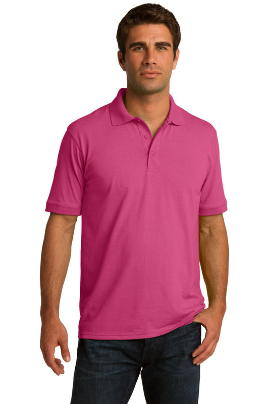 Port & Company Core Blend Jersey Knit Polo. KP55 Sangria