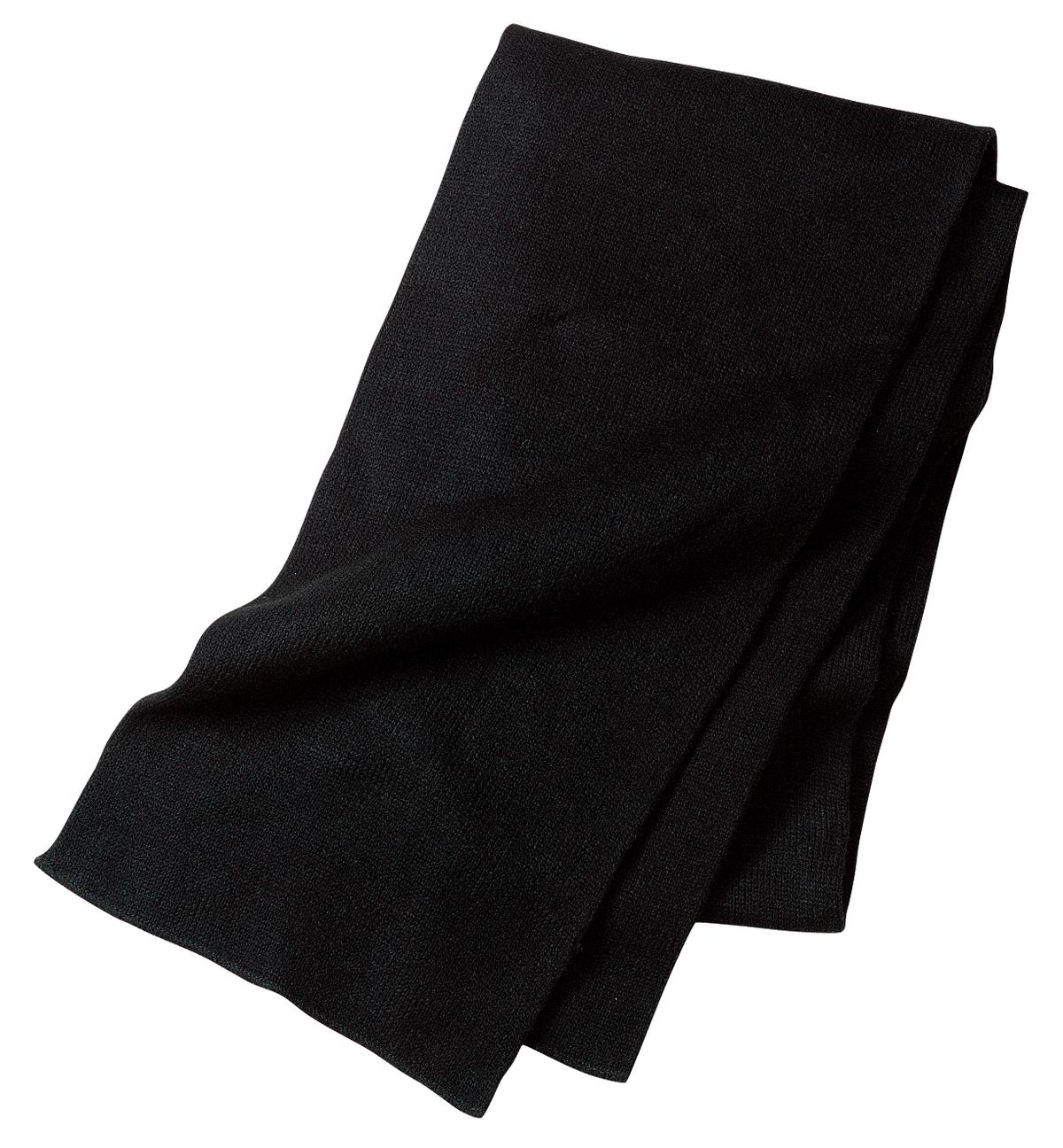 Port Authority Knitted Scarf KS01 Black