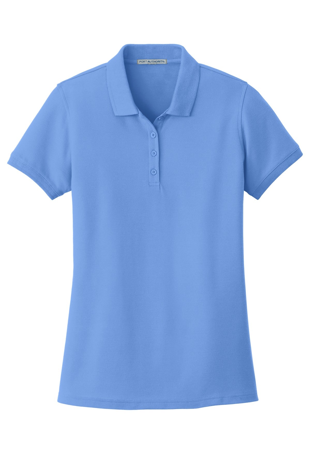 Port Authority Women's Core Classic Pique Polo. L100 Carolina Blue