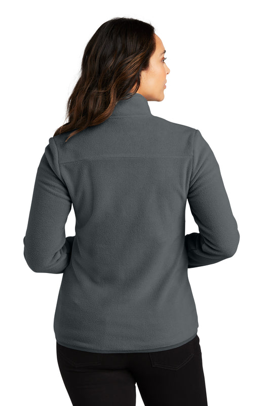Port Authority Women's Connection Fleece Jacket L110 Charcoal